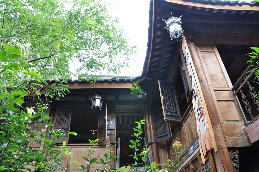 閬中古城風(fēng)水館傳統(tǒng)中式住宅