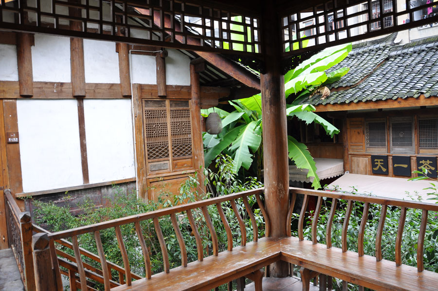 閬中古城風(fēng)水館傳統(tǒng)中式住宅