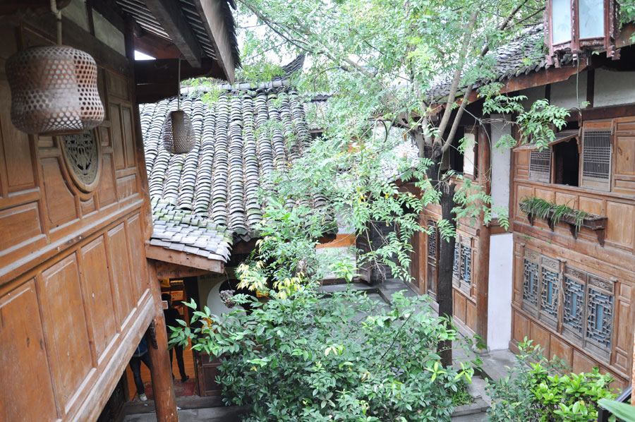 閬中古城風(fēng)水館傳統(tǒng)中式住宅