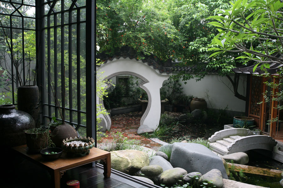 清華坊瀚園傳統中式裝修效果圖