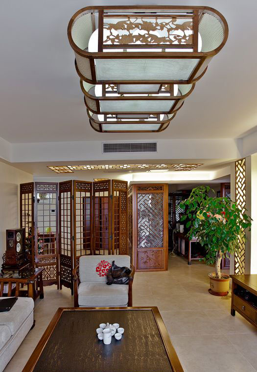 深院傳統中式裝修效果圖