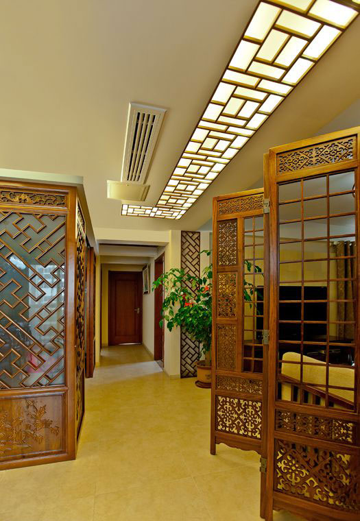 深院傳統中式裝修效果圖