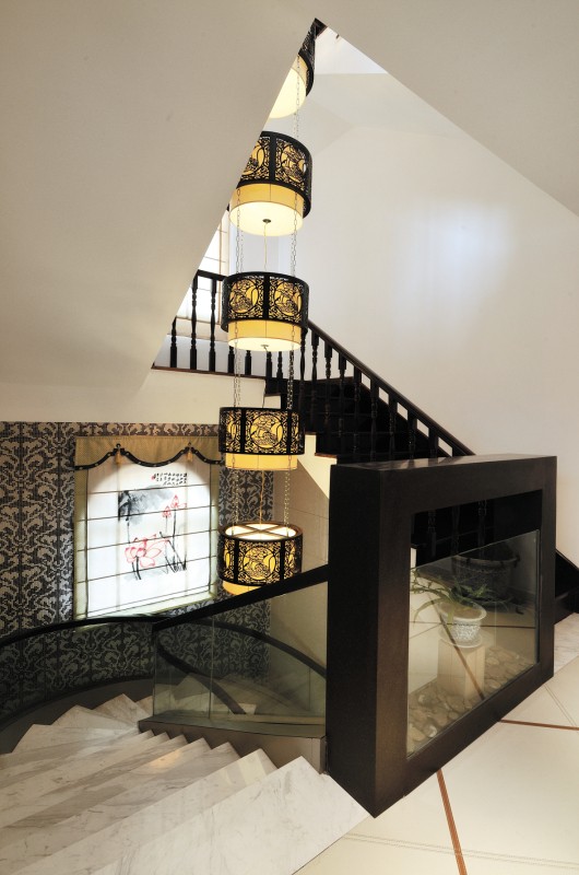 撫州現(xiàn)代中式別墅