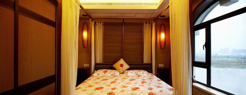 115平3室2廳中式古典風(fēng)