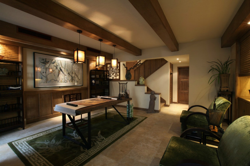 回歸自然的田園風(fēng)情 三利宅院福邸別墅樣板房 