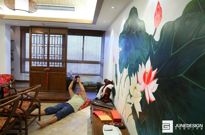 怡湖花庭 閑云雅居中式范