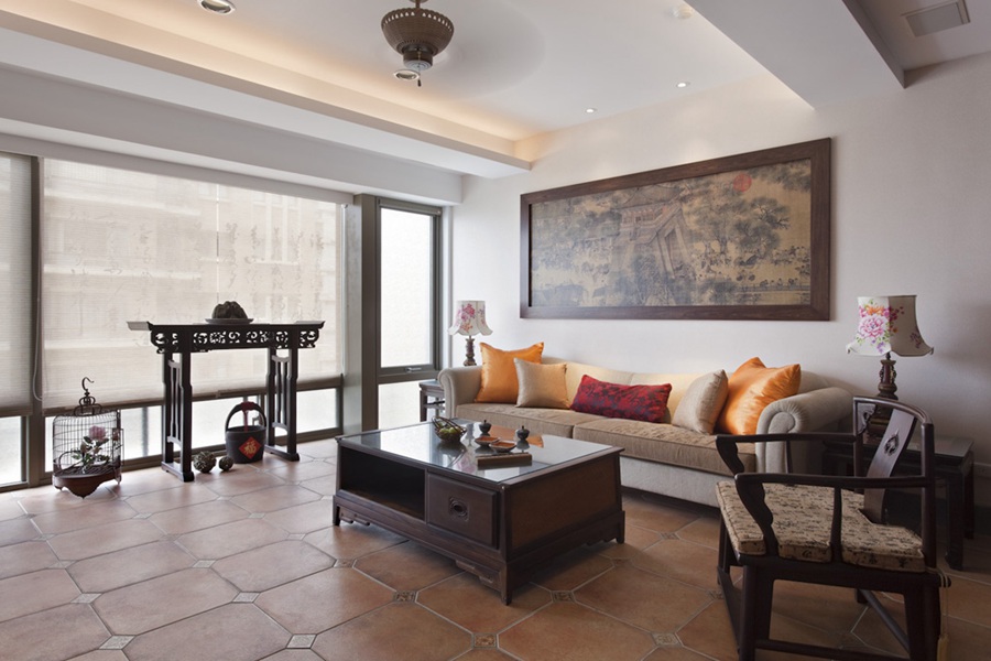 中式典藏 三居室風(fēng)雅意境