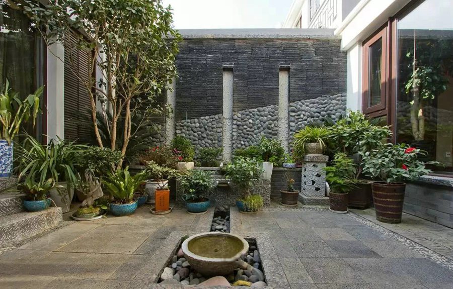 古色古香的中式庭院 名古屋