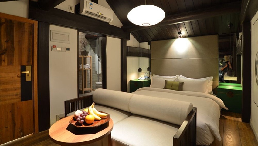 北京老城區典型“大雜院”雜居形態 樂在南鑼四合院精品酒店