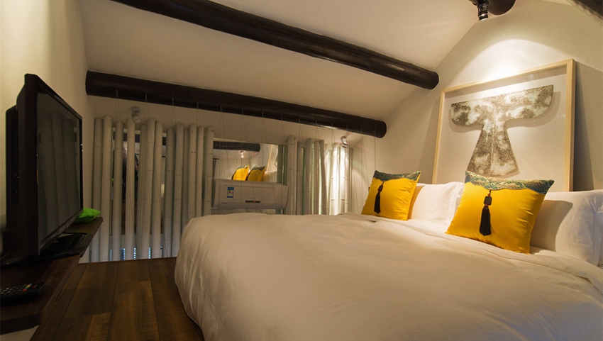 北京老城區典型“大雜院”雜居形態 樂在南鑼四合院精品酒店