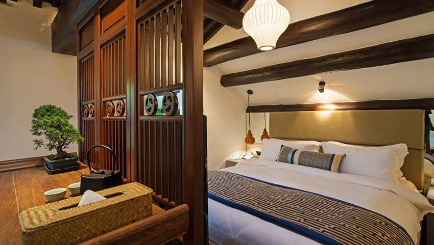 北京老城區典型“大雜院”雜居形態 樂在南鑼四合院精品酒店