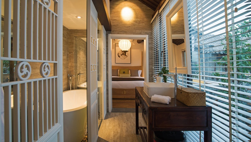 北京老城區典型“大雜院”雜居形態 樂在南鑼四合院精品酒店