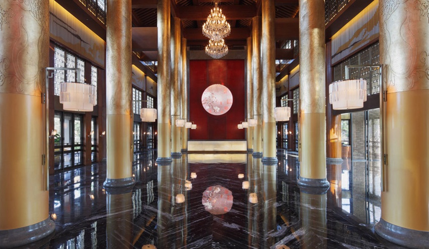 現(xiàn)代古建筑風(fēng)格 海口鴻州埃德瑞皇家園林酒店