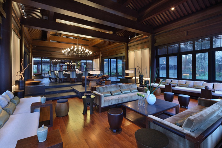 現(xiàn)代古建筑風(fēng)格 海口鴻州埃德瑞皇家園林酒店